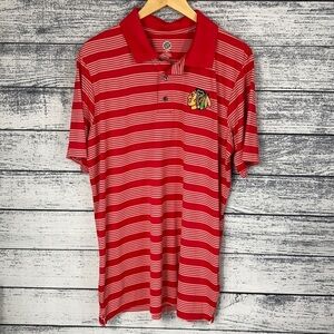 NWOT Chicago Blackhawks NHL Golf Polo Large